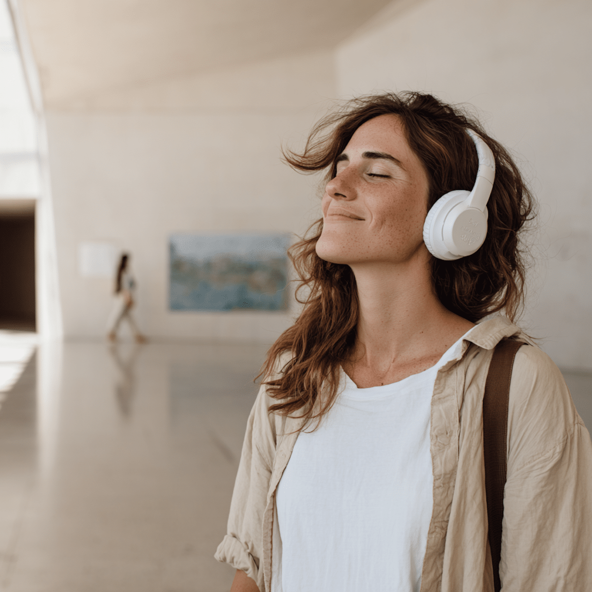 Persona estudiando portugués a su ritmo